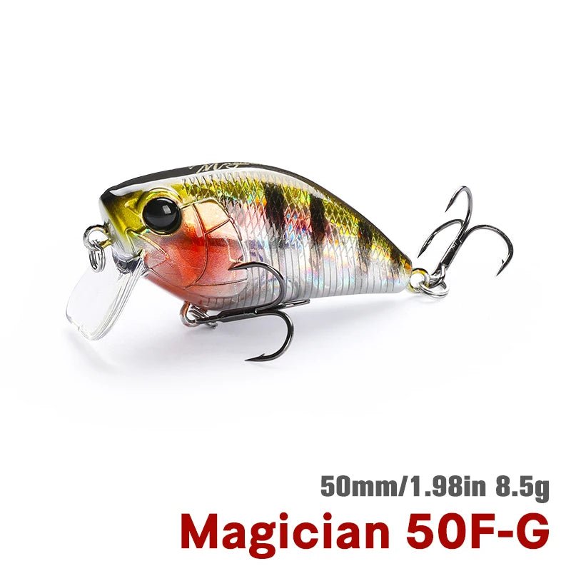 Leurre de Pêche Crankbait "Magician 50F" 50mm 8.5g