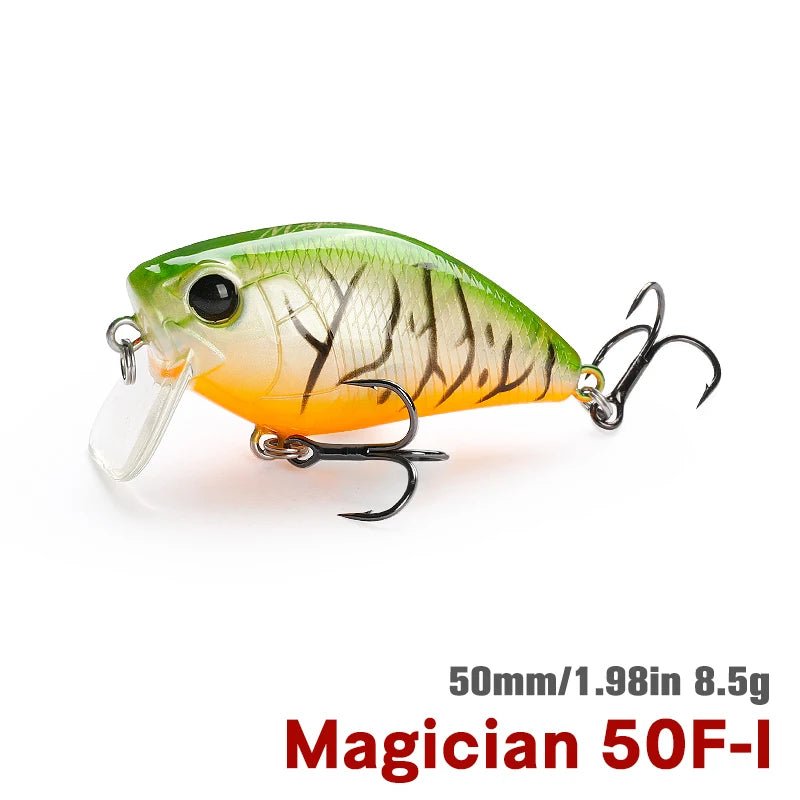 Leurre de Pêche Crankbait "Magician 50F" 50mm 8.5g