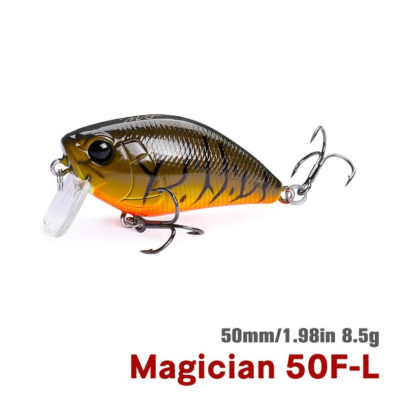 Leurre de Pêche Crankbait "Magician 50F" 50mm 8.5g