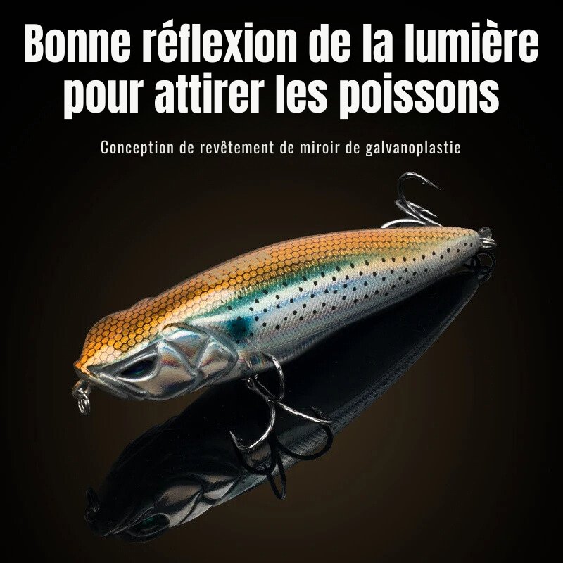 Leurre de Pêche de Surface Stickbait Flottant