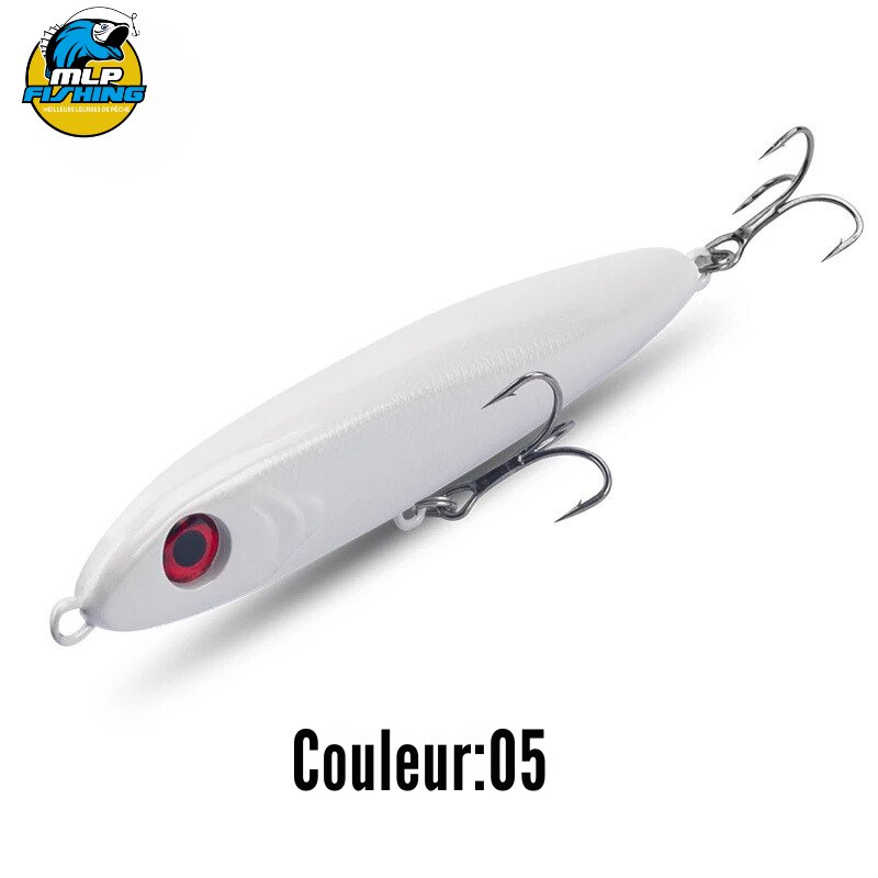 Leurre Stickbait Coulant 105mm 23g / 120mm 35g