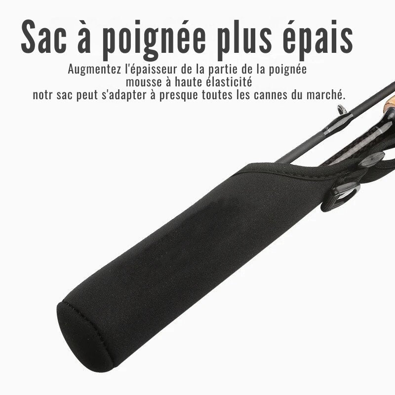 Sac Etui de Protection pour Cannes à Pêche de différentes longueurs