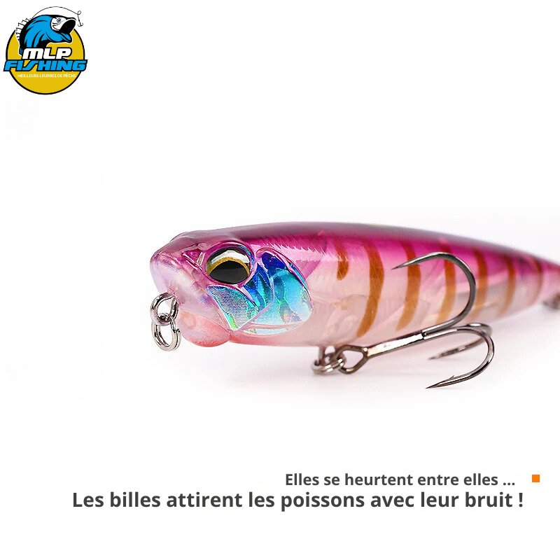 Leurre de Pêche de Surface Flottant Stickbait Pencil 85mm 10.5g