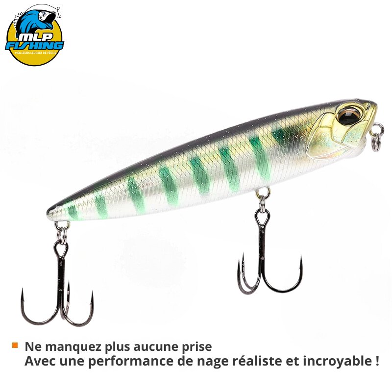 Leurre de Pêche de Surface Flottant Stickbait Pencil 85mm 10.5g